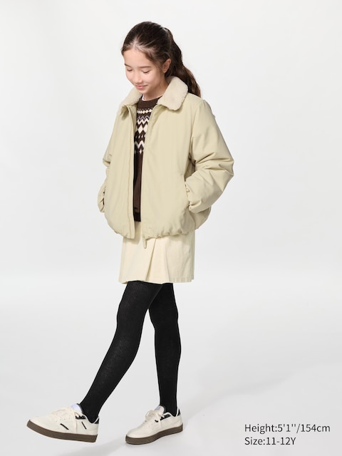 Uniqlo HEATTECH Ribbed Knitted Tights