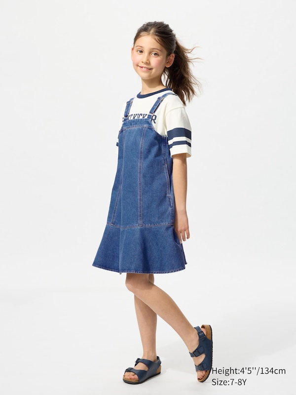 Denim Jumper Dress