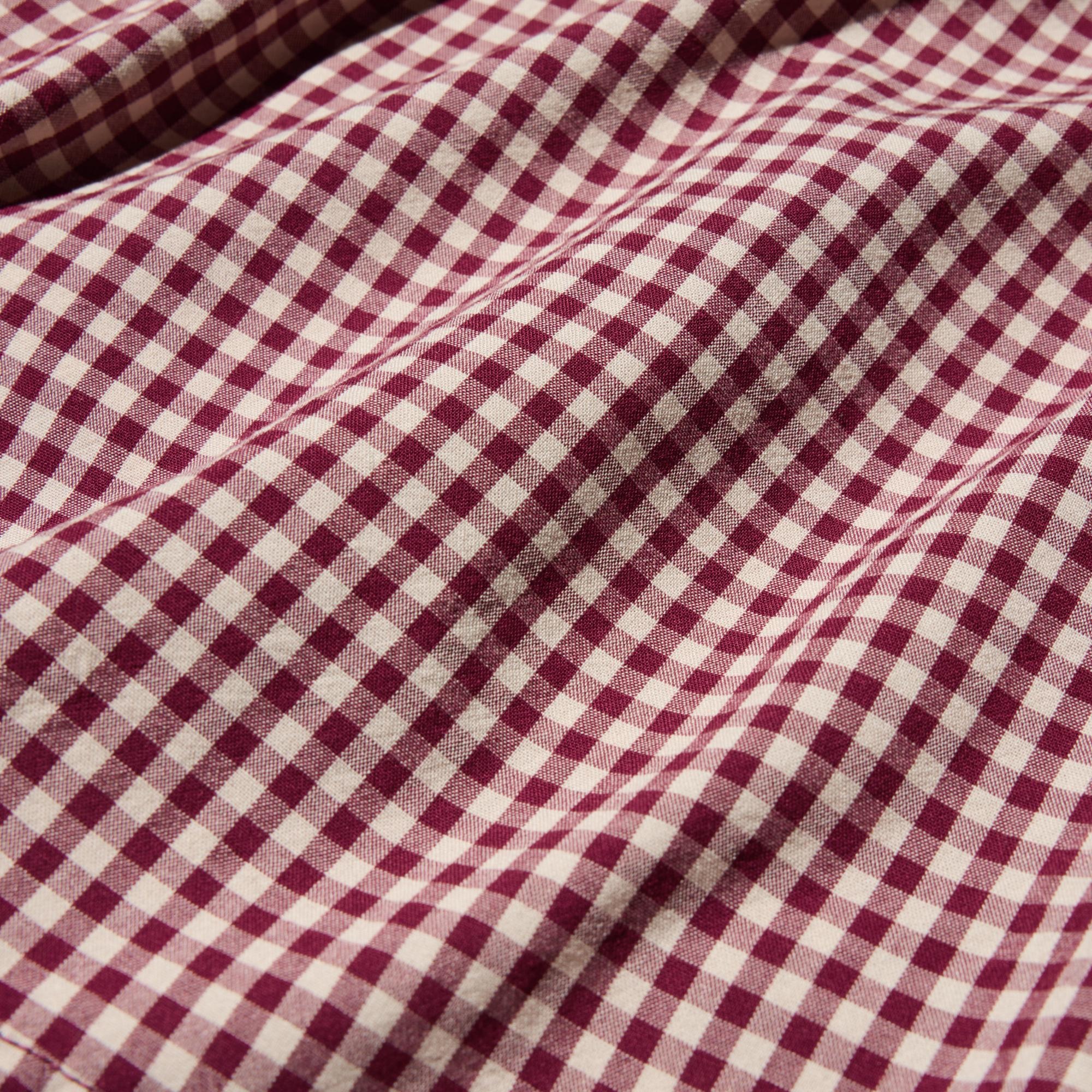 Smooth rayon fabric.