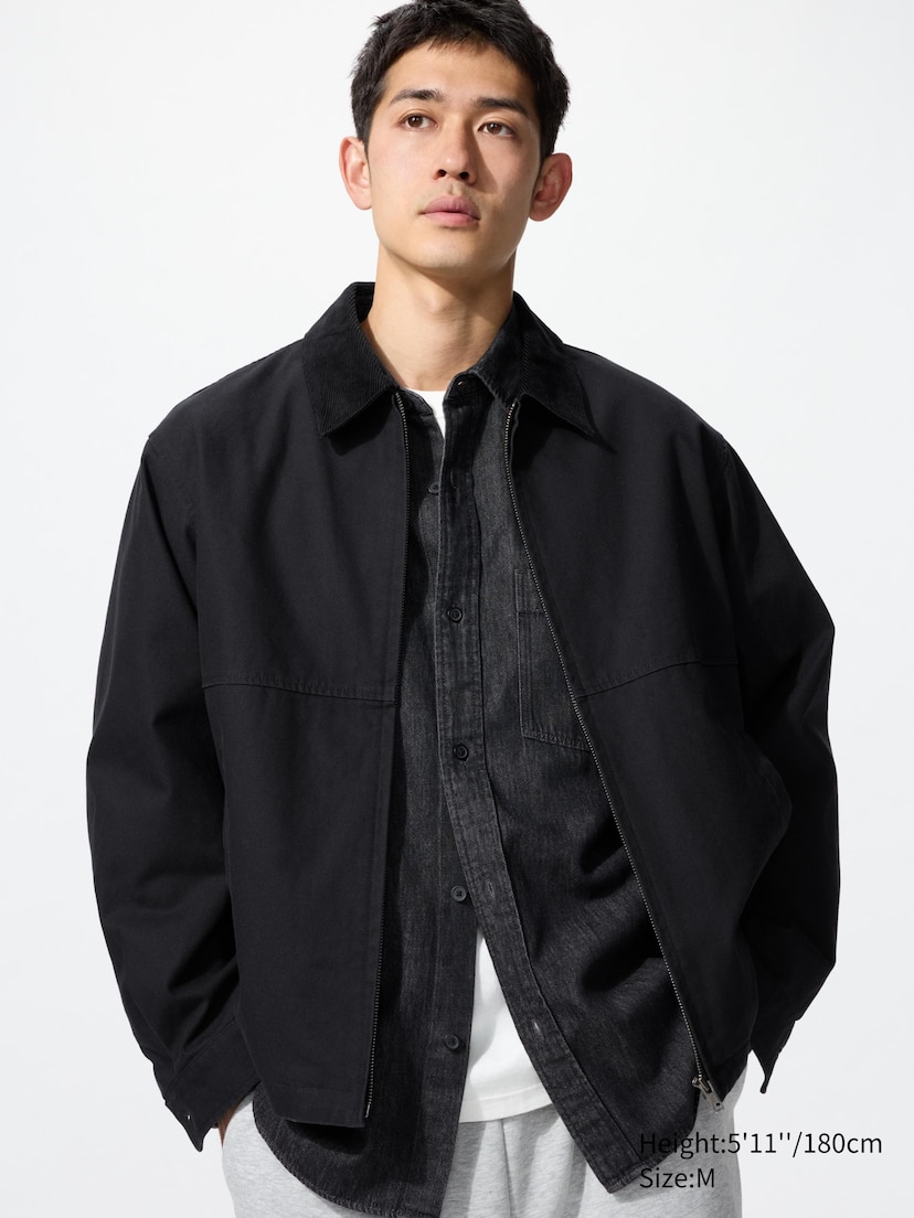 Zip-Up Short Blouson_09