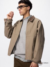 Zip-Up Short Blouson