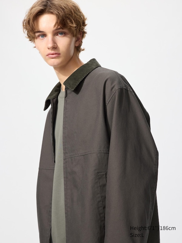 Zip-Up Short Blouson