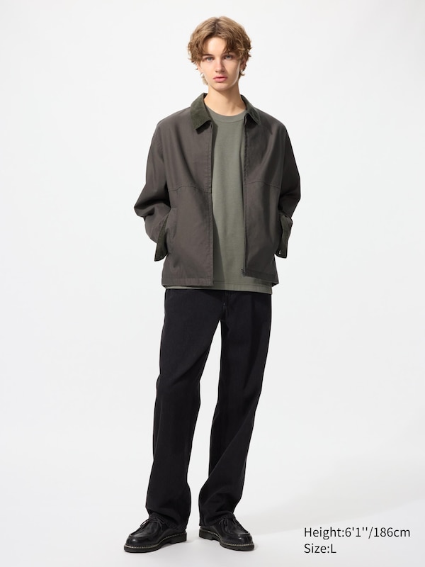 Zip-Up Short Blouson