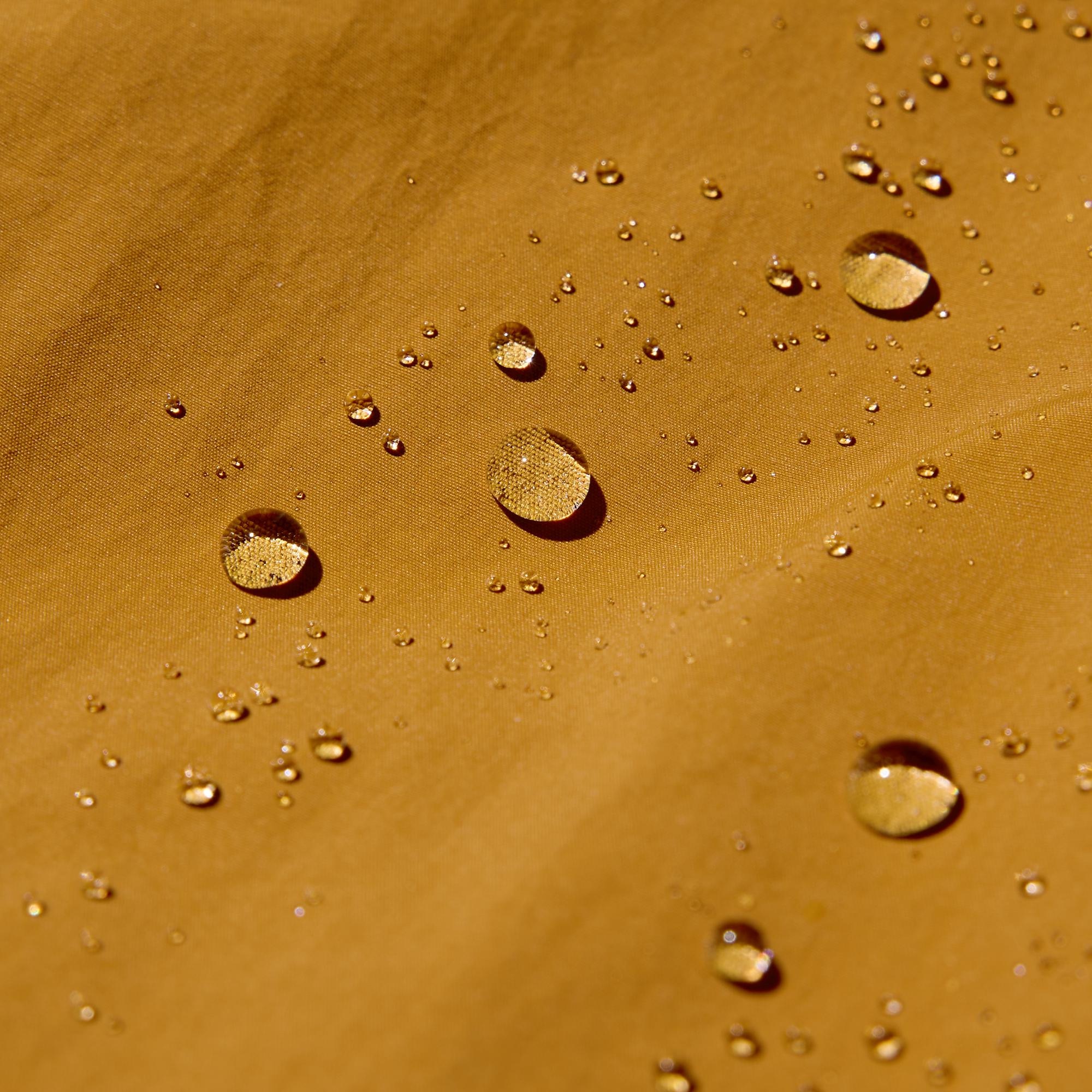 Water-repellent finish. *The finish is not permanent.