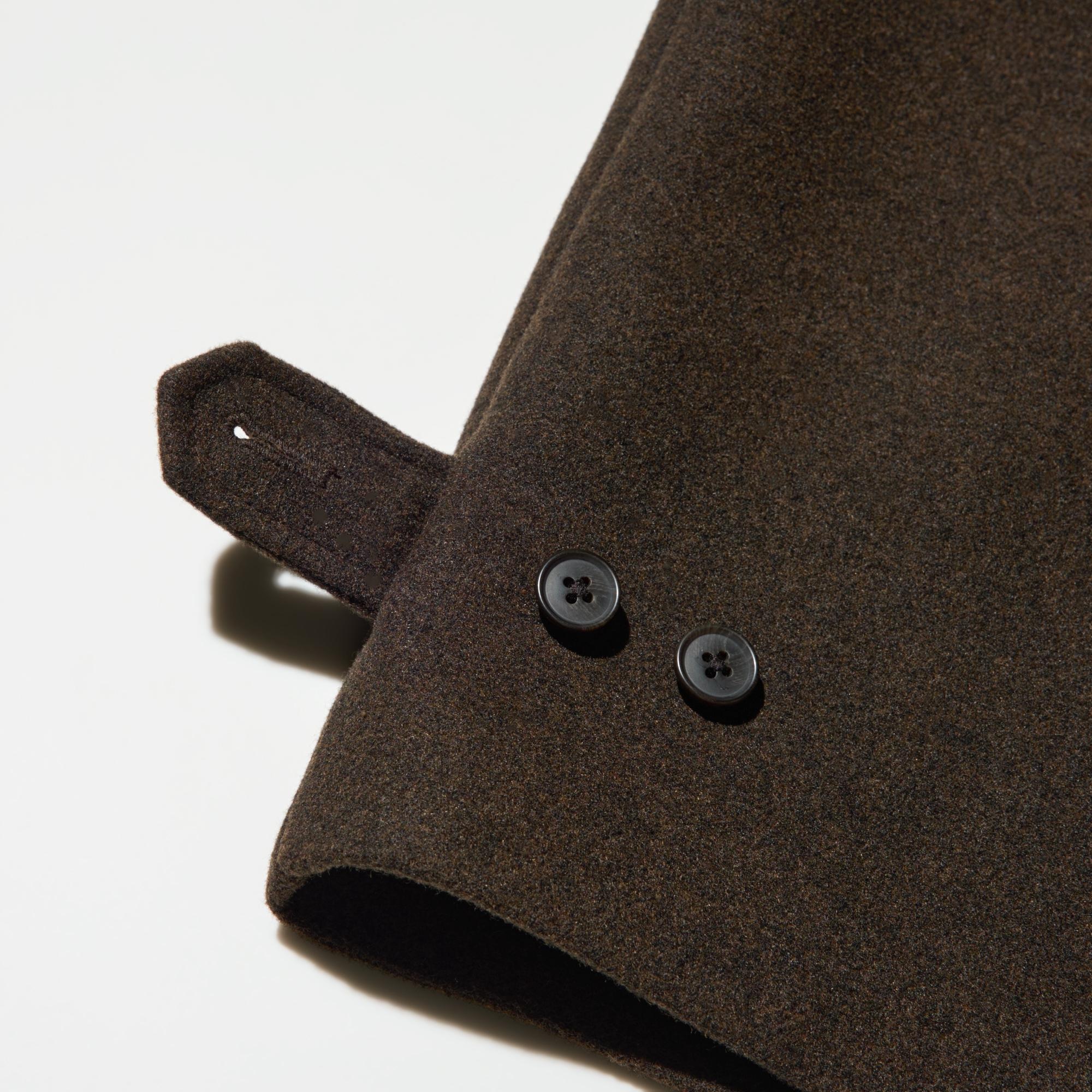 Tabs on the sides allow you to adjust the fit around the waist.