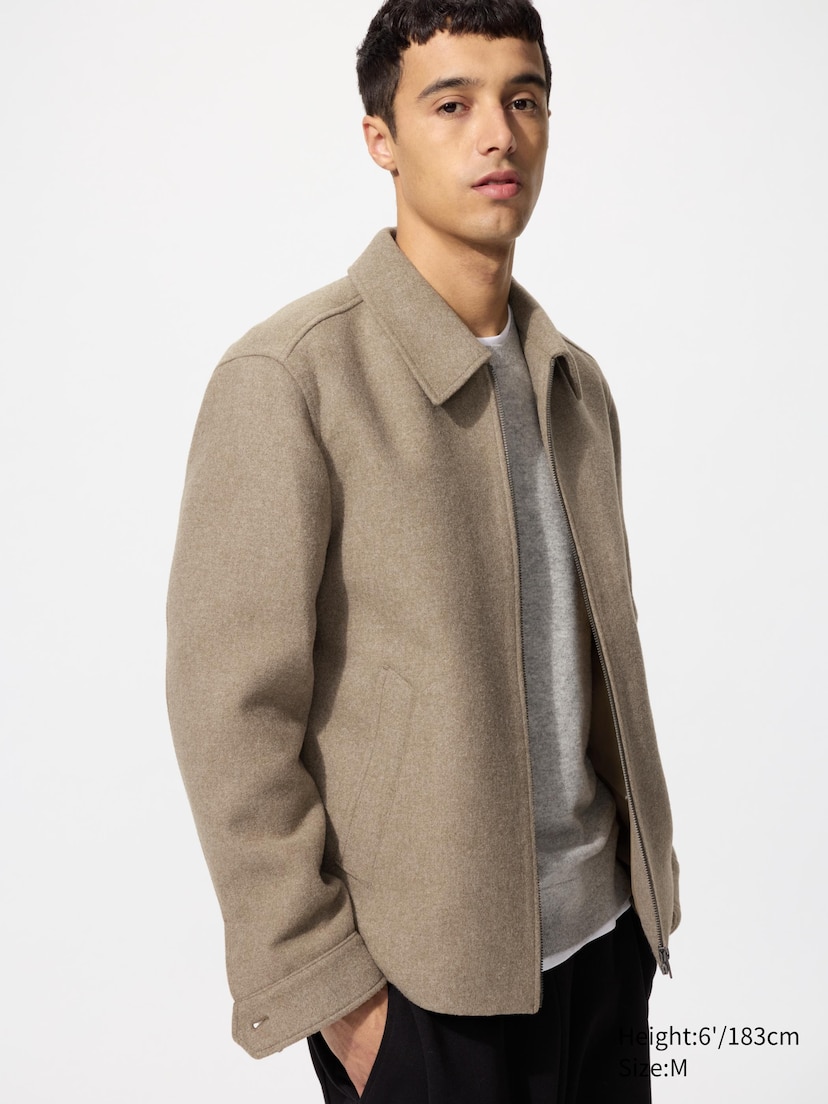 Single Collar Short Blouson_32