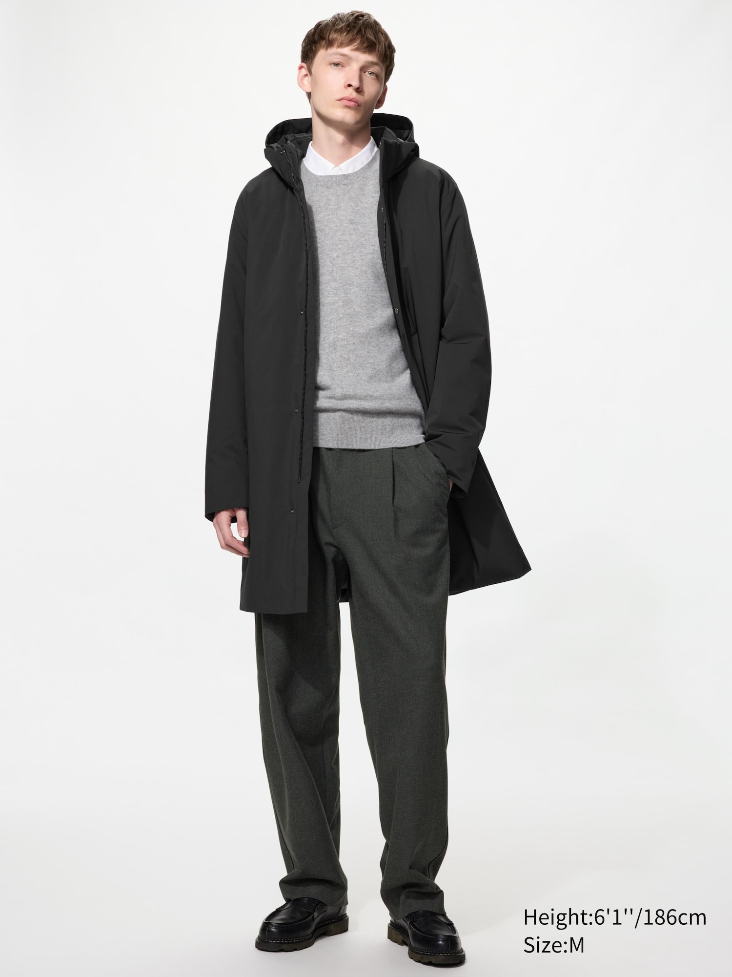 Men's Hybrid Down Coat | UNIQLO US
