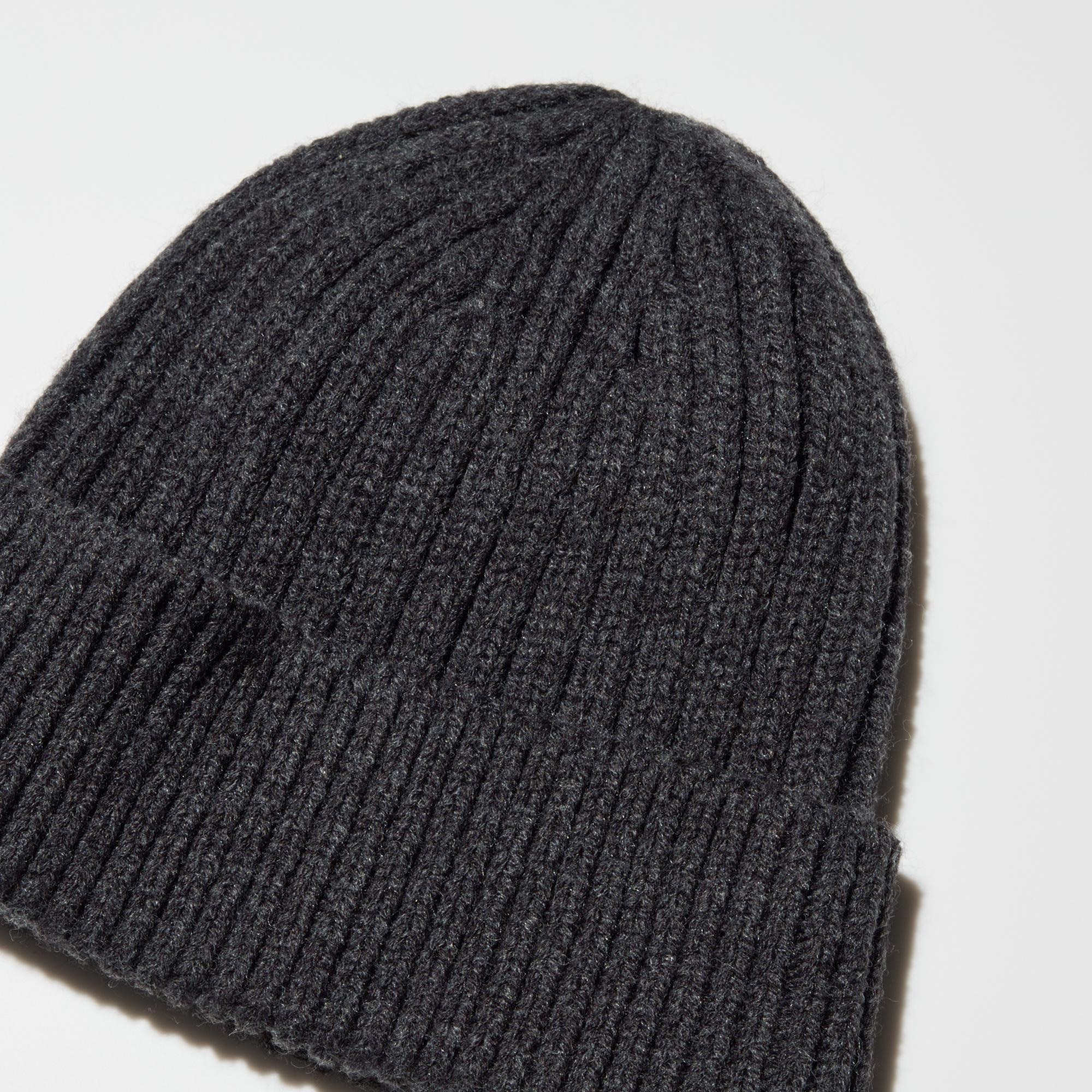 Updated knit at the top of the head creates a sleeker line.