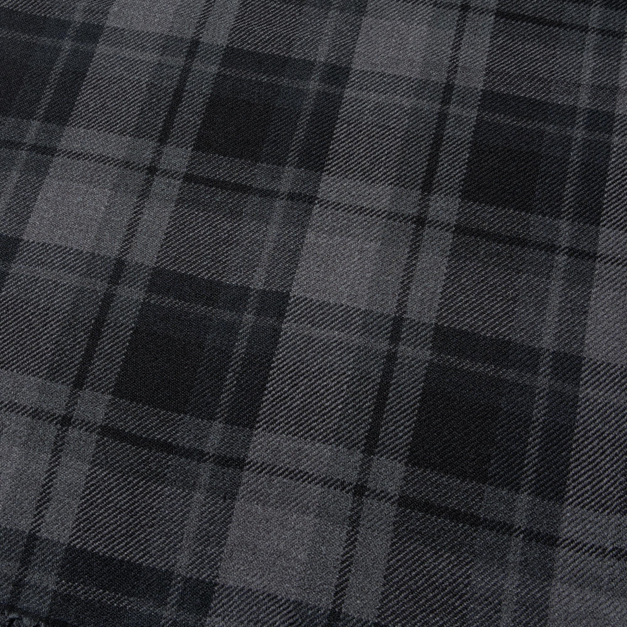 Tartan check pattern is easy to coordinate.