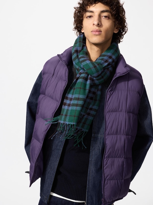 HEATTECH Checked Scarf