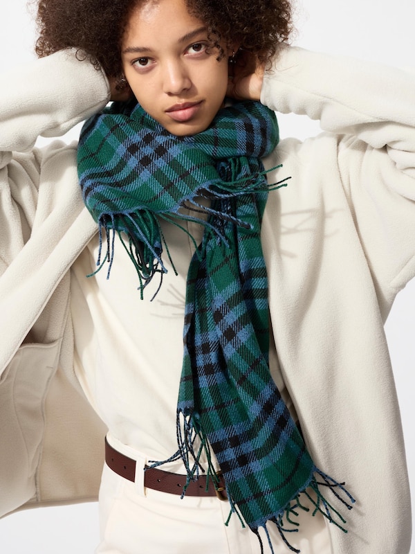 HEATTECH Checked Scarf