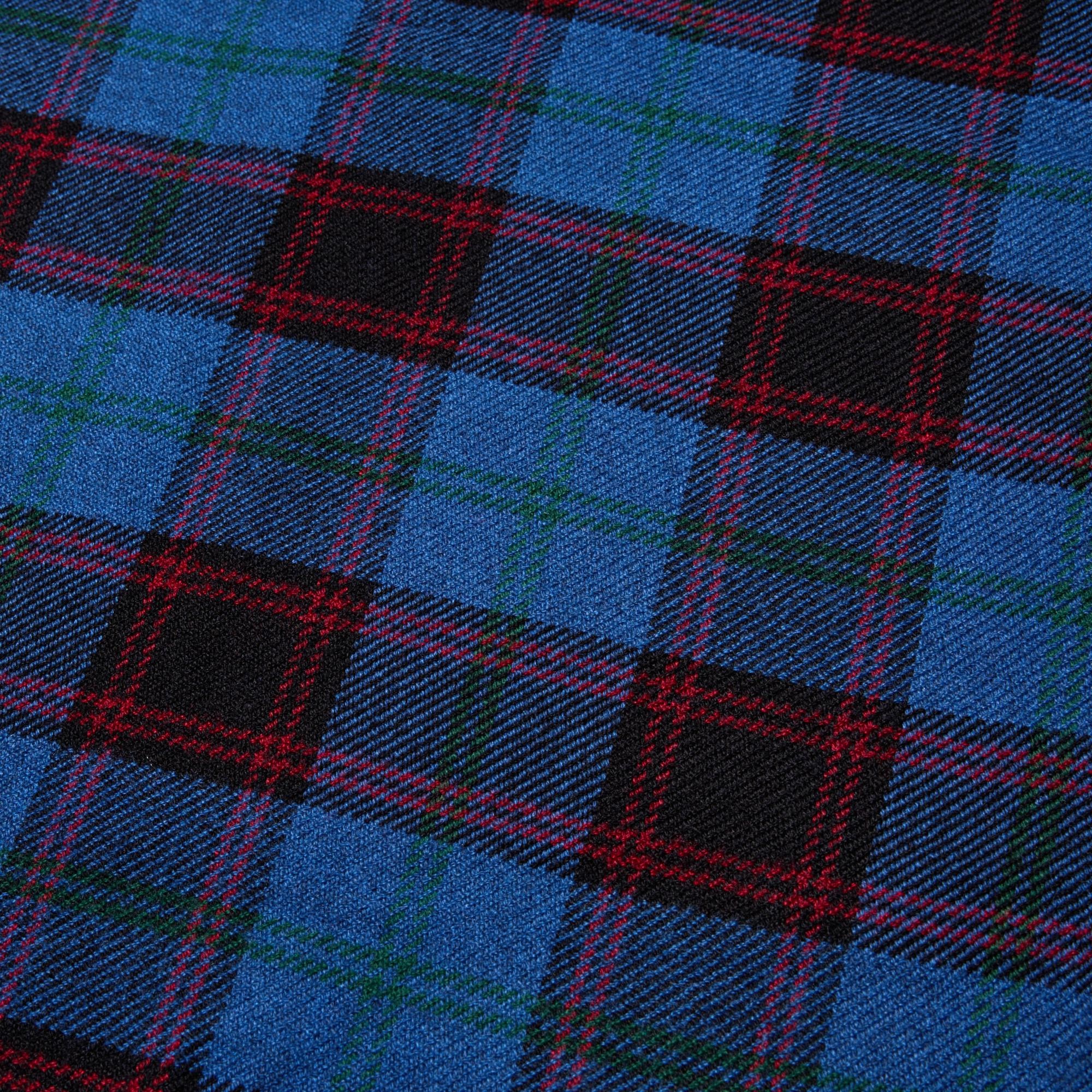 Tartan check pattern is easy to coordinate.