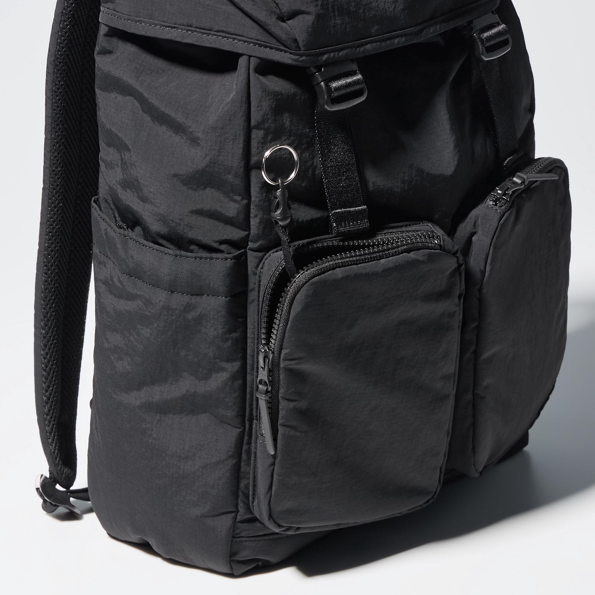 Outstanding storage capacity with six pockets on the flap, front, and sides to keep your belongings organized.