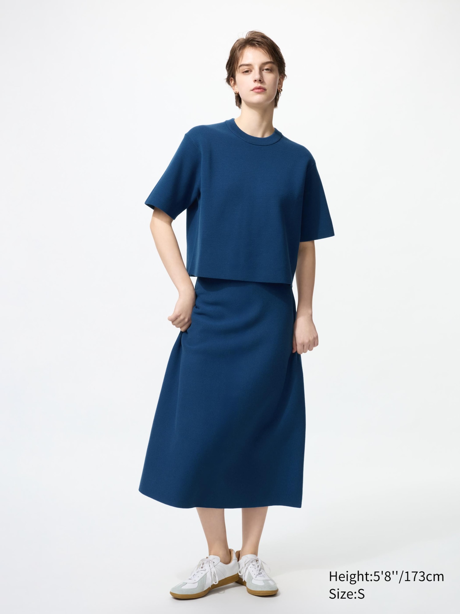 eurokenvy 【極】Milano Rib Knit Sleeve Washable Milano Ribbed Sweater | Short Sleeve | UNIQLO US