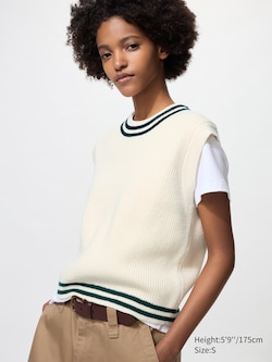 Sweater Vest | Striped