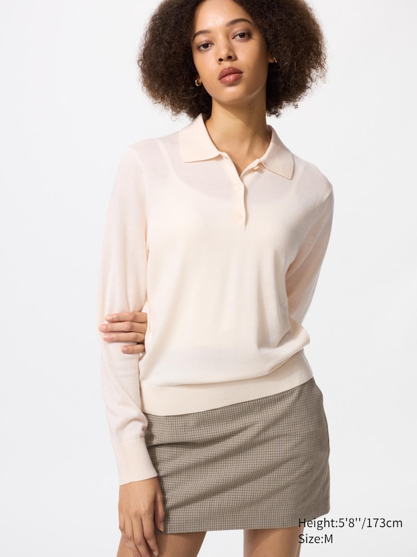 Merino Polo Sweater
