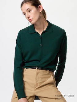 Merino Polo Sweater