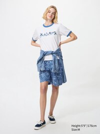 Disney in Blue Lounge Shorts