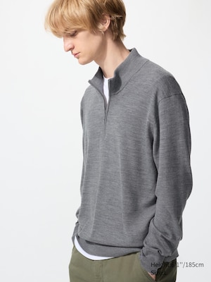 Merino Half-Zip Sweater
