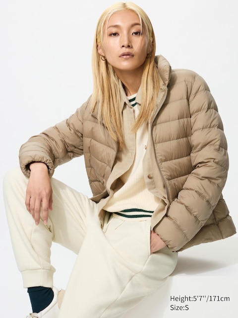 Пуховик Uniqlo BEIGE