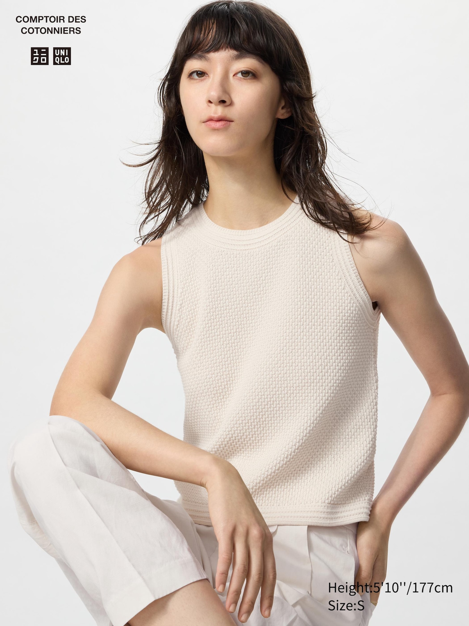 3D Knit Mesh Sweater | UNIQLO US
