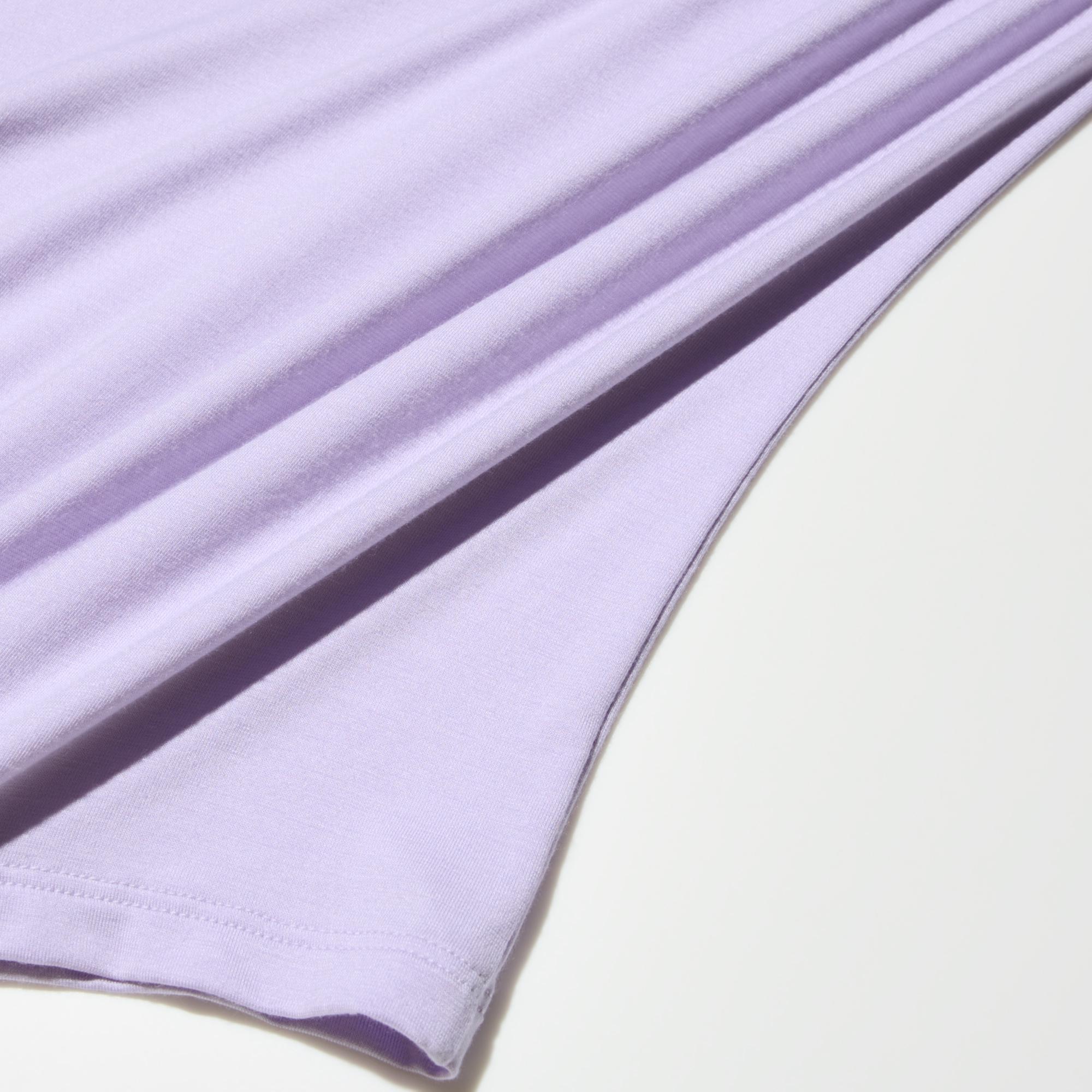 Made with soft, contouring Ultra Stretch material. Cropped sleeves stay hidden when layered under a T-shirt.