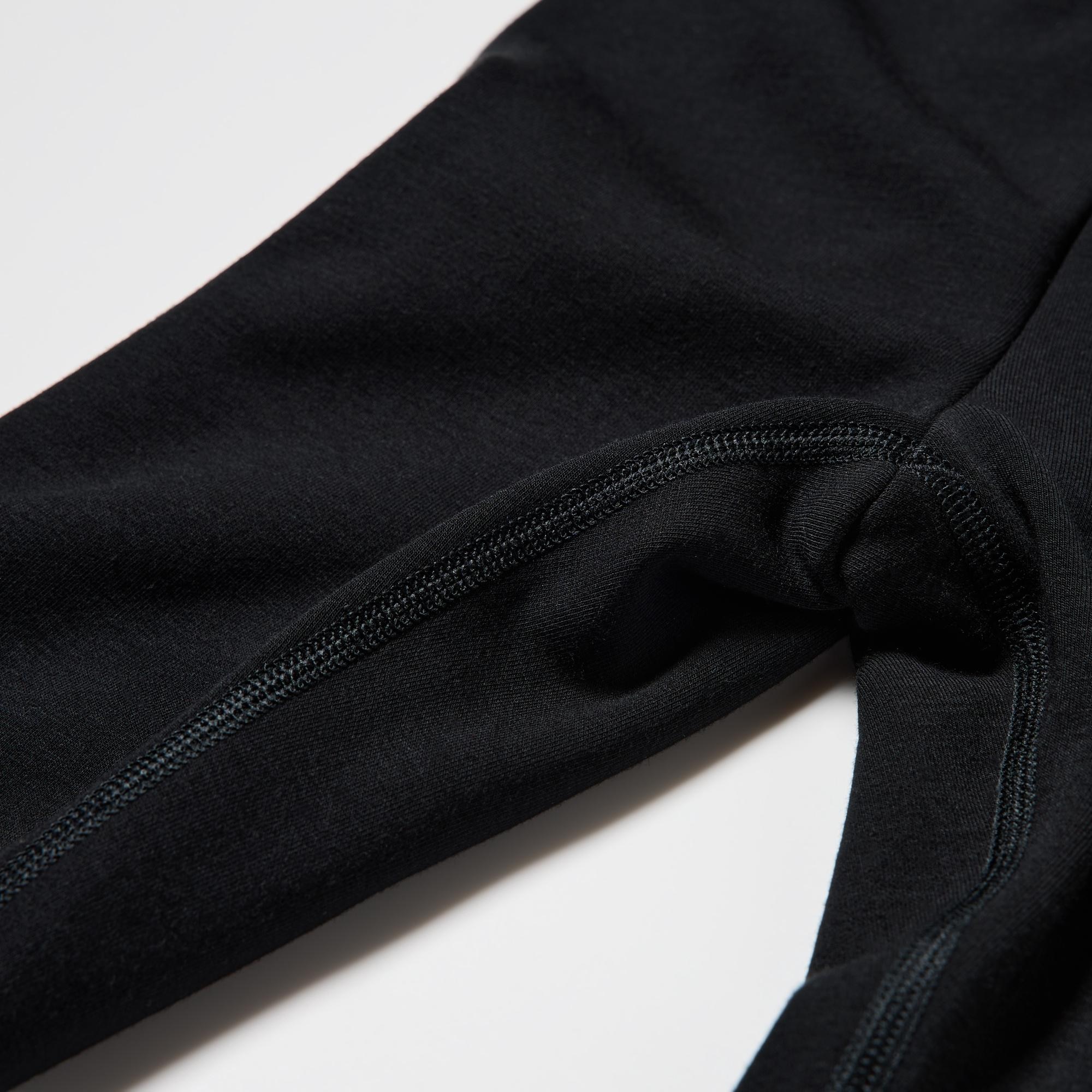 The inseam is made with a special sewing machine, creating a comfortable flat seam.