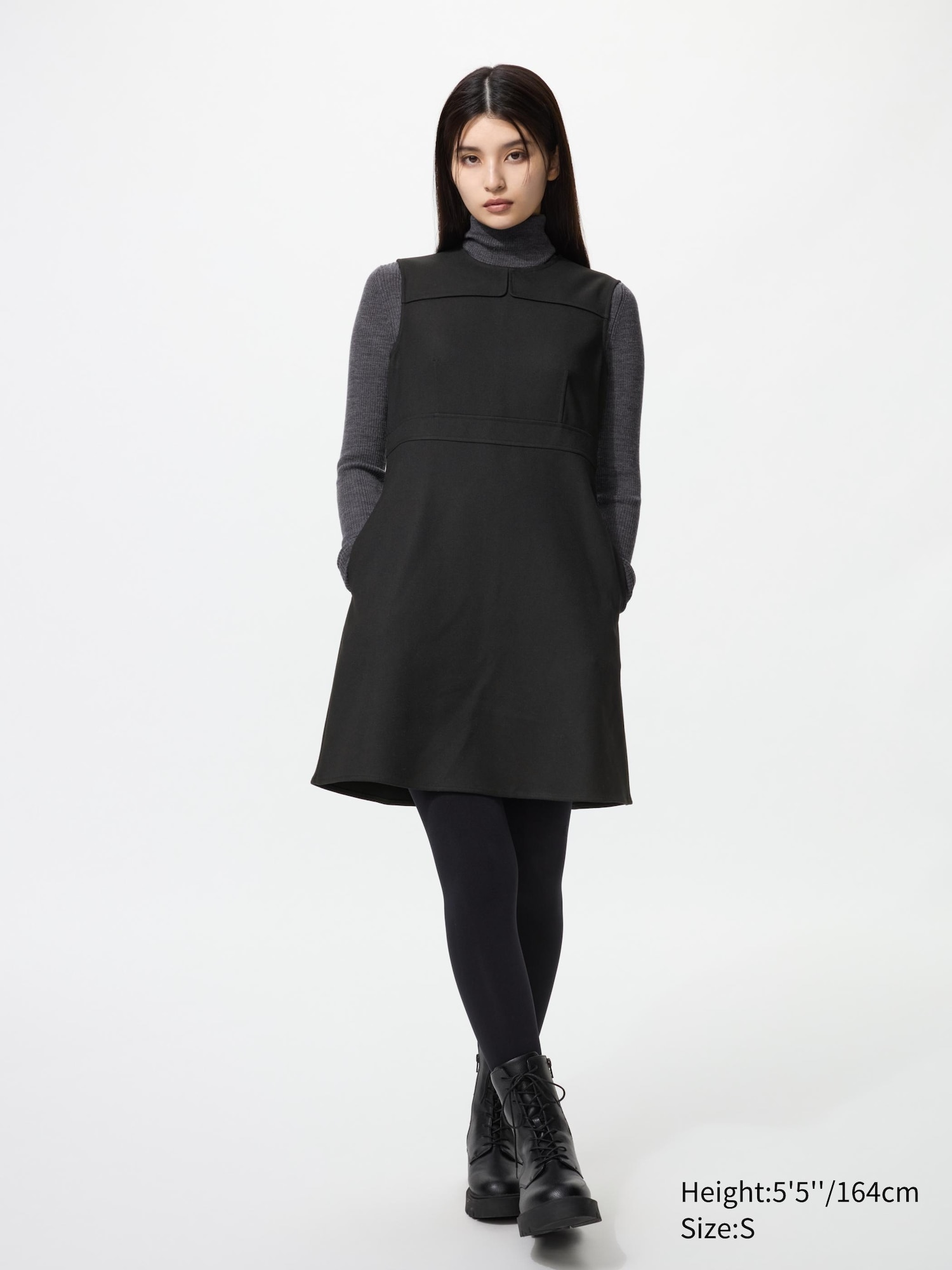  Двустороннее платье мини Uniqlo