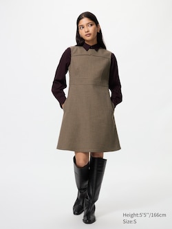 Double Face Mini Dress