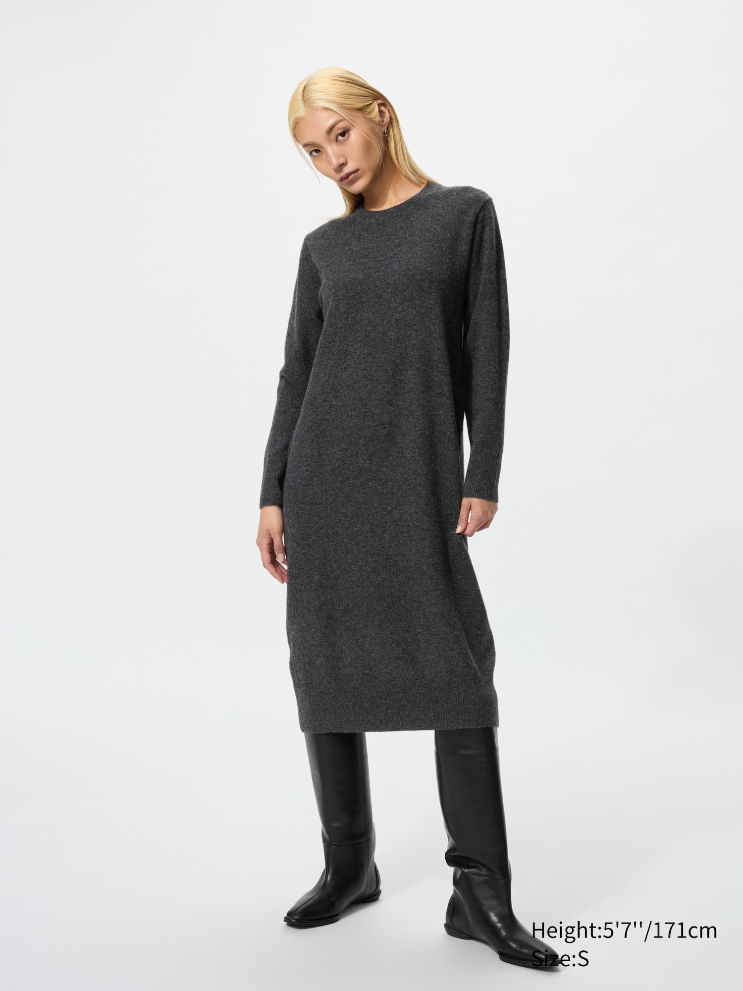 white long sleeve dress in store Princess Polly Lukea Long Sleeve Minidress in White at Nordstrom, Size 8