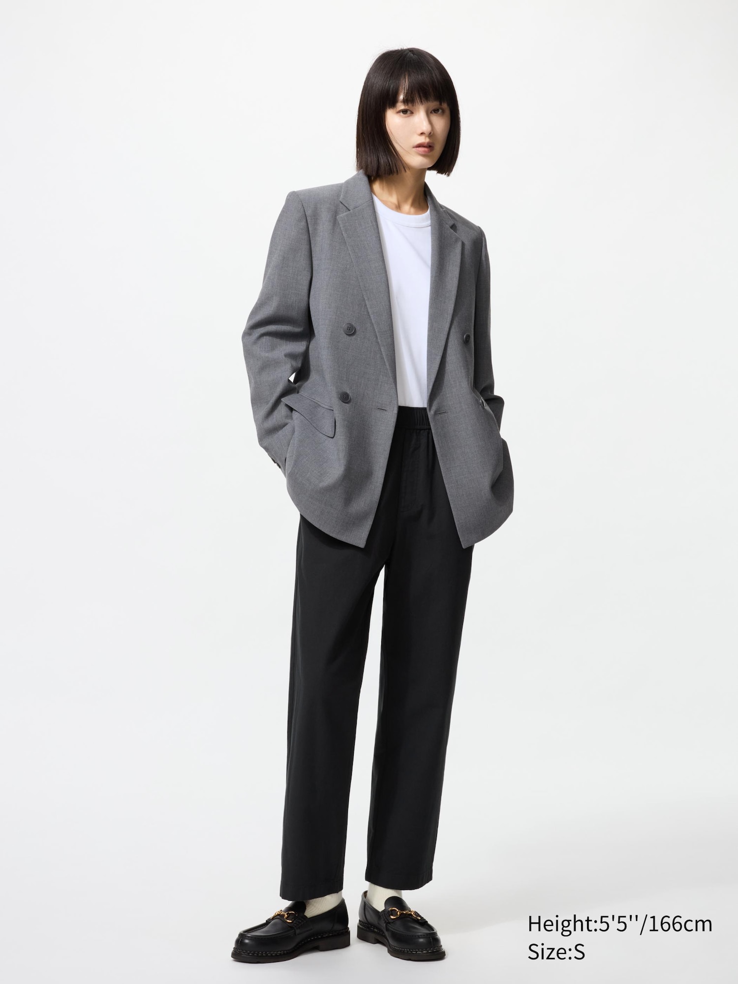 Cotton Relaxed Ankle Pants