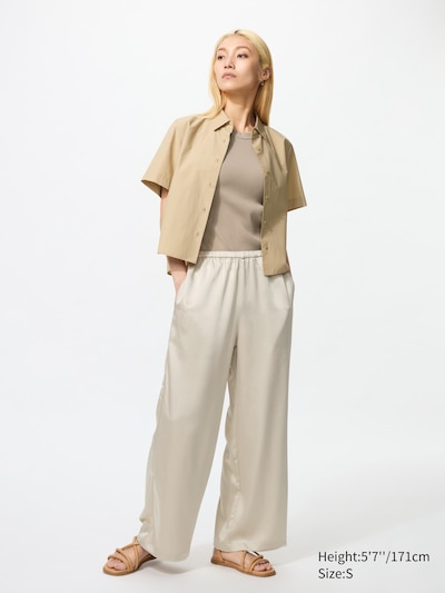 Satin Easy Trousers