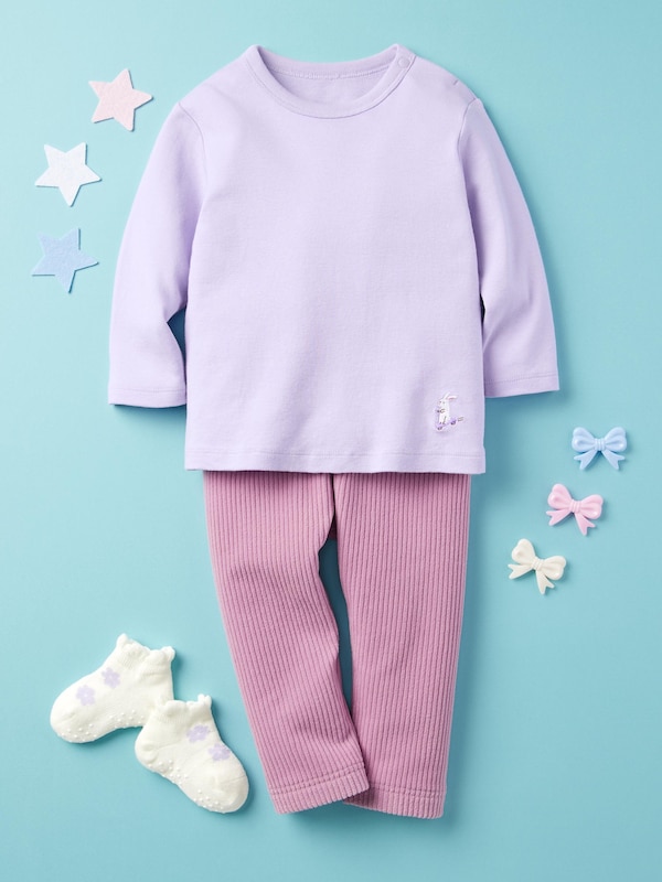 Baby Fleece Leggings | Corduroy Like