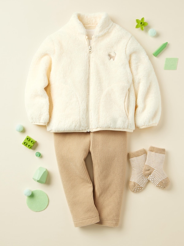 Baby Fleece Leggings | Corduroy Like