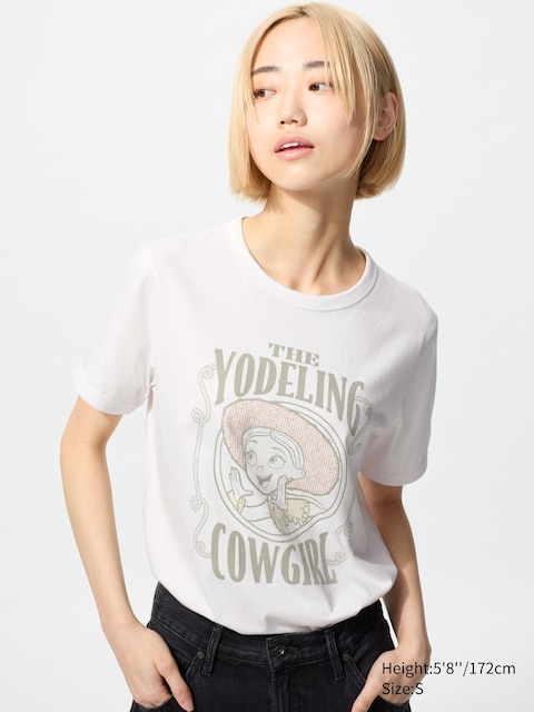 Футболка с графическим принтом Uniqlo TOY STORY UT OFF WHITE