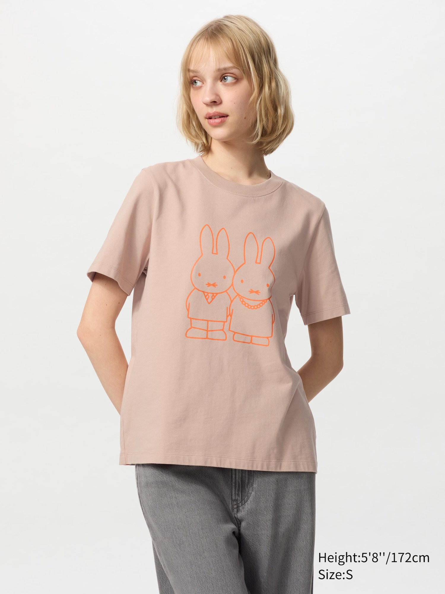 Pop Trading Company Men's x Miffy Shoes T-Shirt in Blue Pop