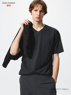 AIRism Cotton T-Shirt | V-Neck