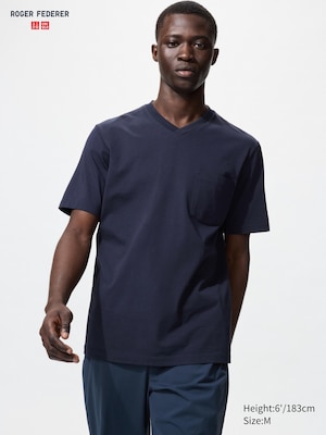 AIRism Cotton T-Shirt | V-Neck