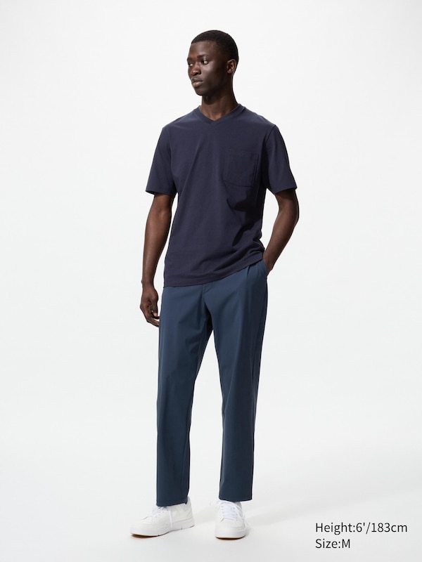 AIRism Cotton T-Shirt | V-Neck