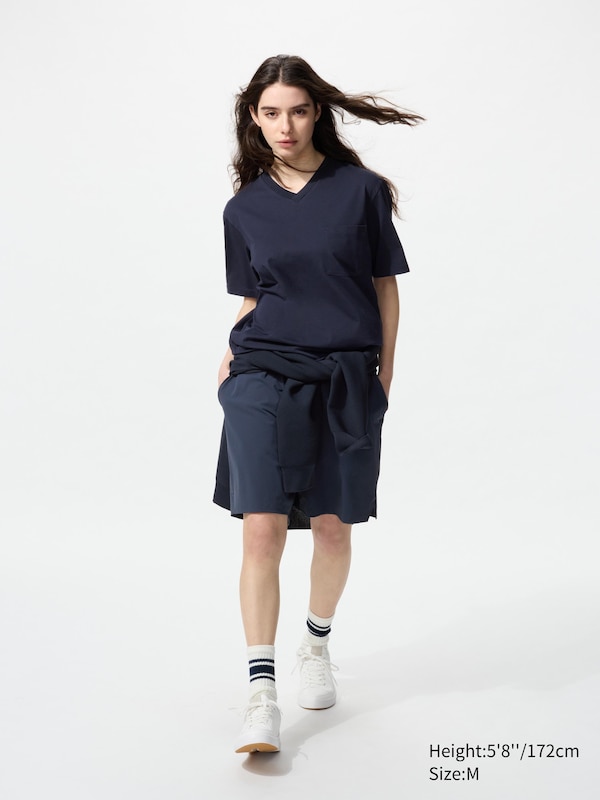 AIRism Cotton T-Shirt | V-Neck