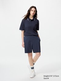 AIRism Cotton Pique Polo Shirt