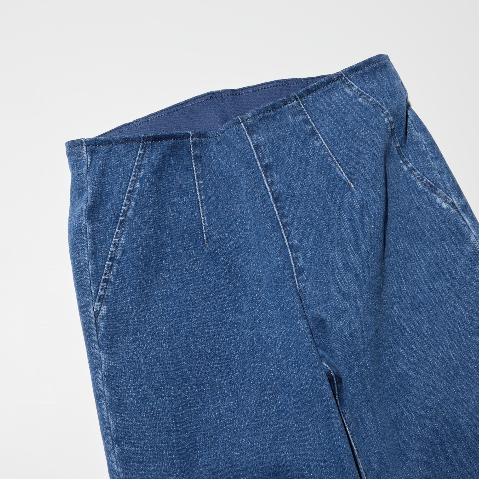 Elastic inside the waist for a slim, sleek look.