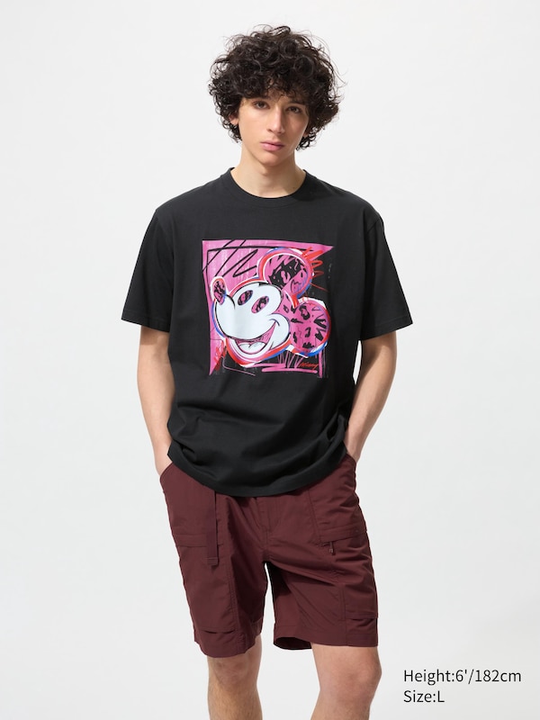 Disney's Mickey Faces UT Graphic T-Shirt