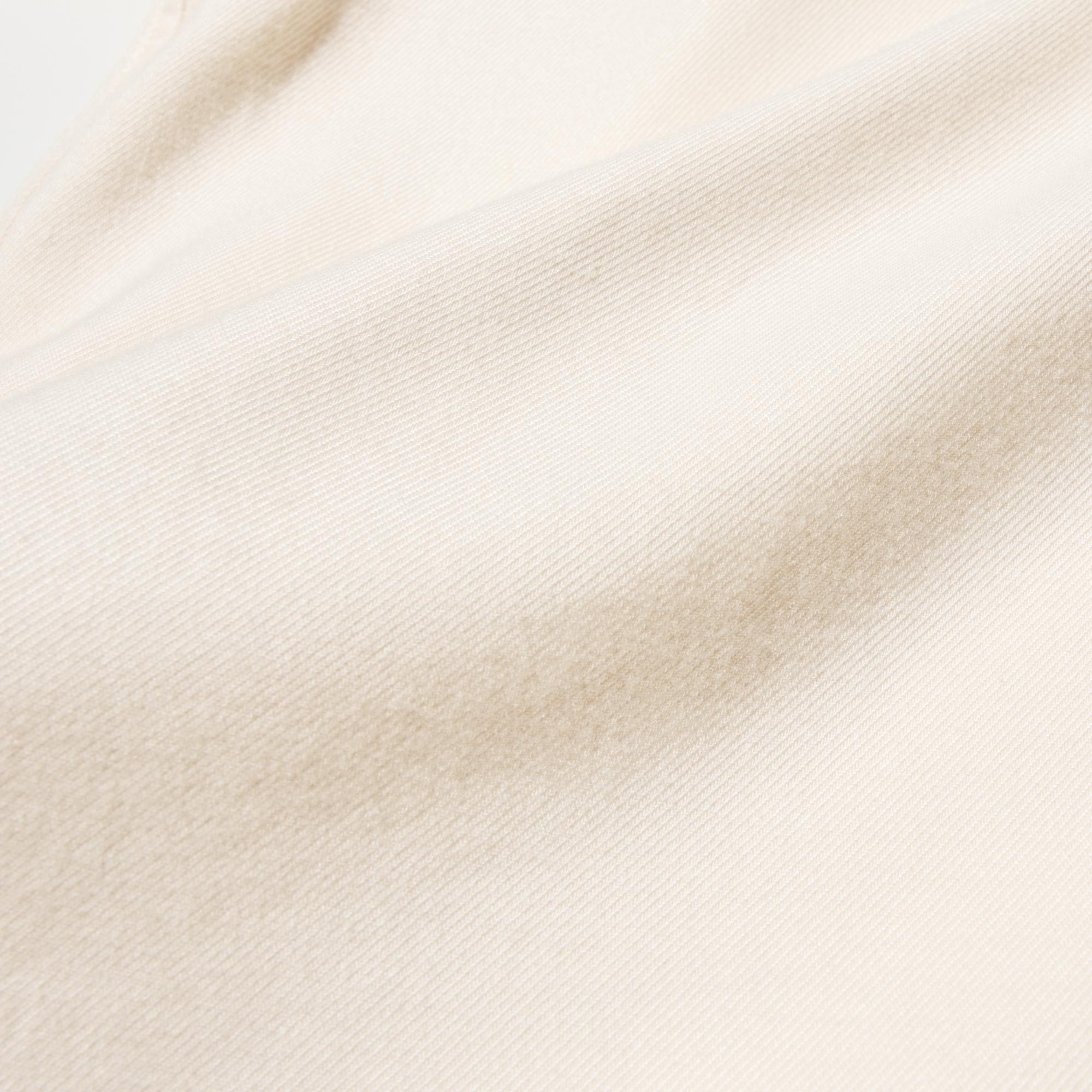Smooth fabric, brushed for extra softness.