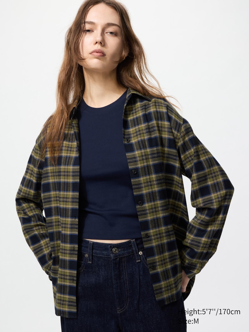 Soft Flannel Skipper Shirt | Checked_57