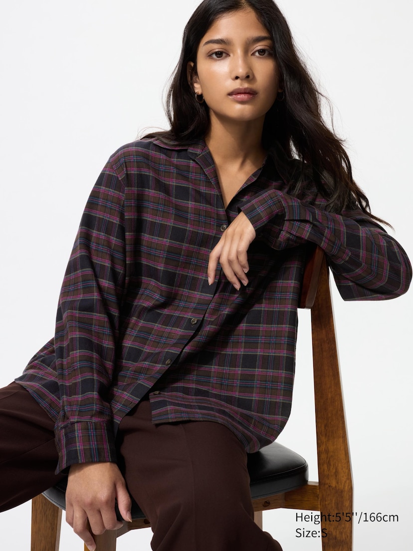 Soft Flannel Skipper Shirt | Checked_76