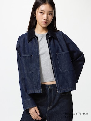 Zip-Up Short Jacket
