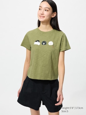 WAGARA (Animals) UT Graphic T-Shirt | Cropped