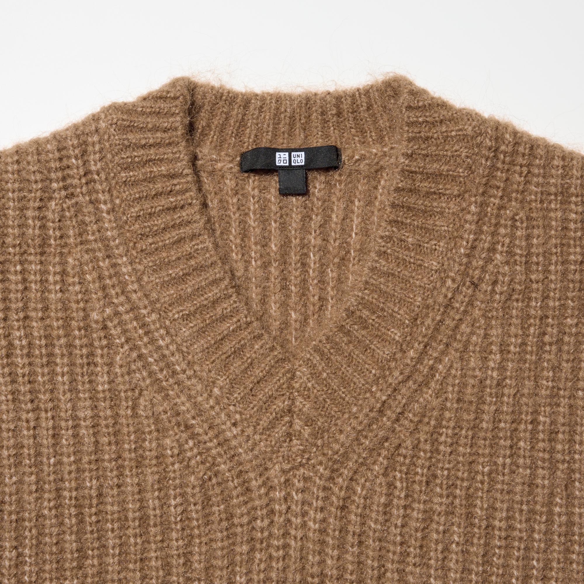 Versatile shallow V-neck.