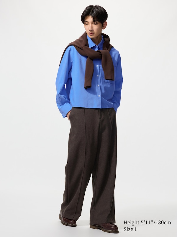 Brushed Jersey Wide Pants